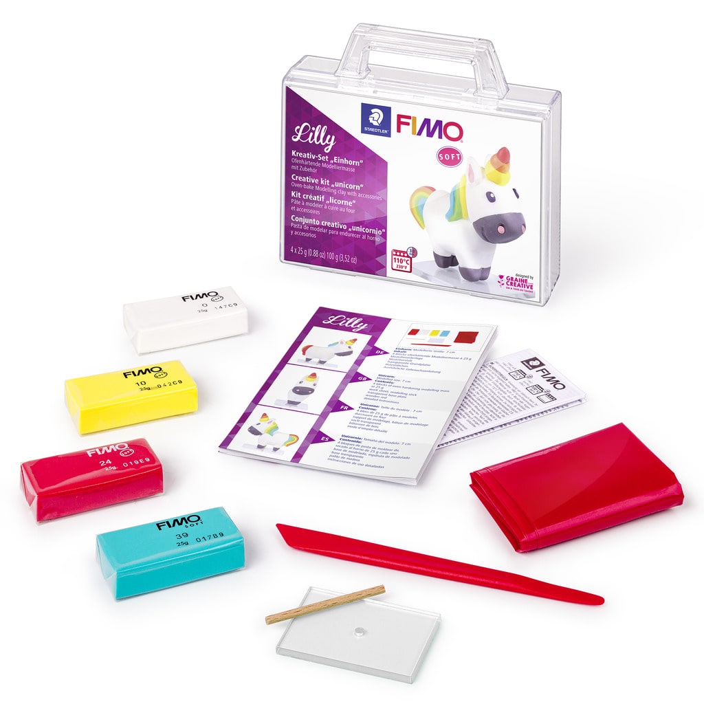 FIMO Creative Kit Unicorn - Inhoud verpakking